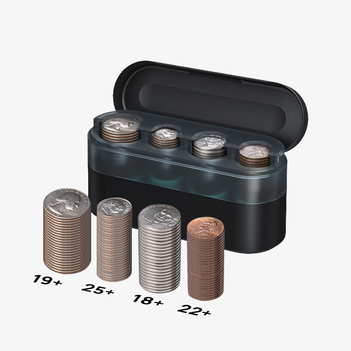 TaddonCoin Holder Organizer for Tesla