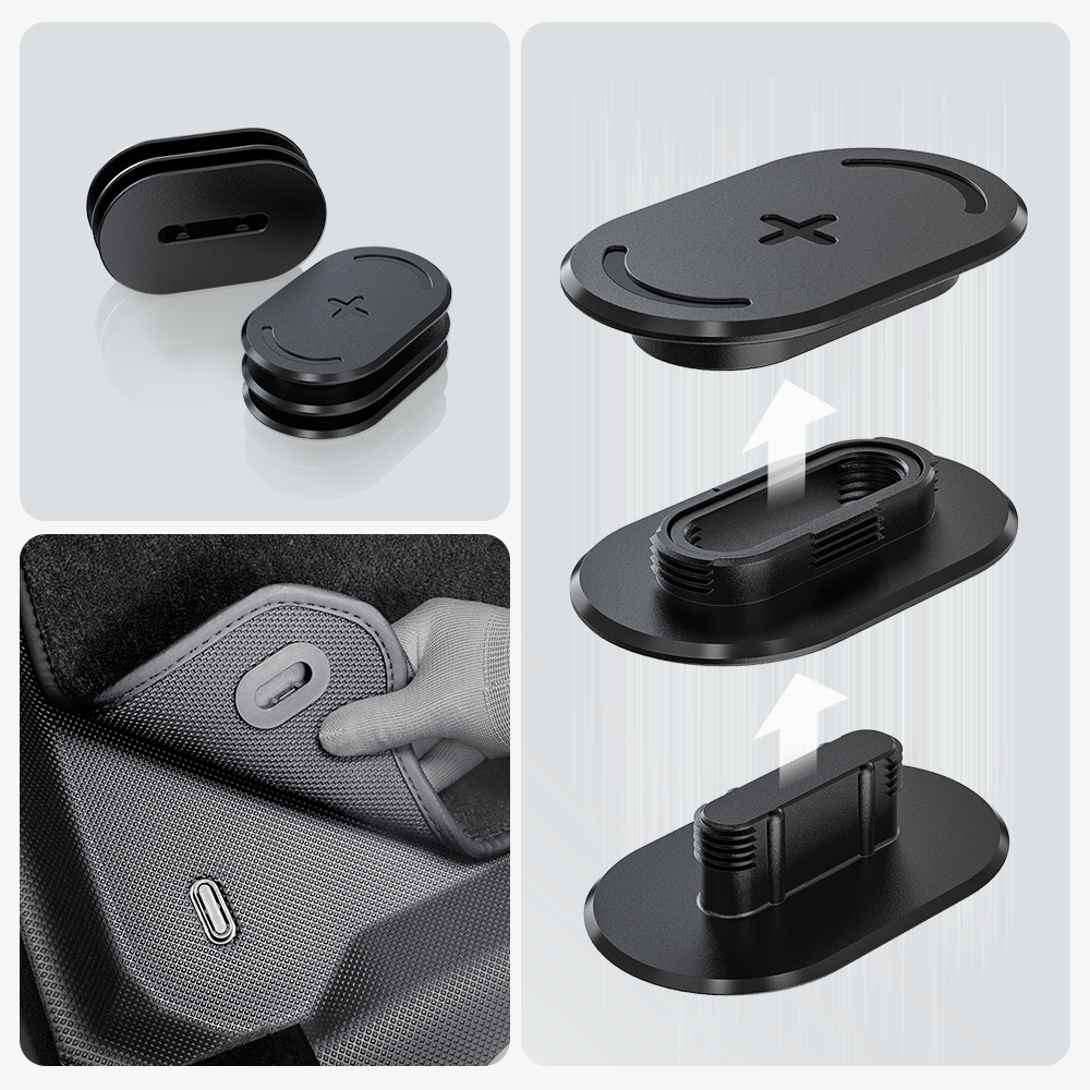 TaddonFloor Mat Cargo Liner Set for Tesla Model Y 2019-2024