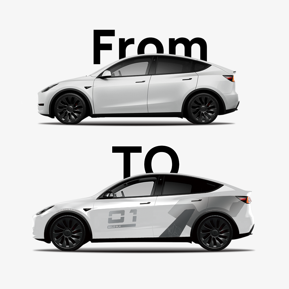 TaddonCustom Livery Sticker For Tesla Model 3/Y/S