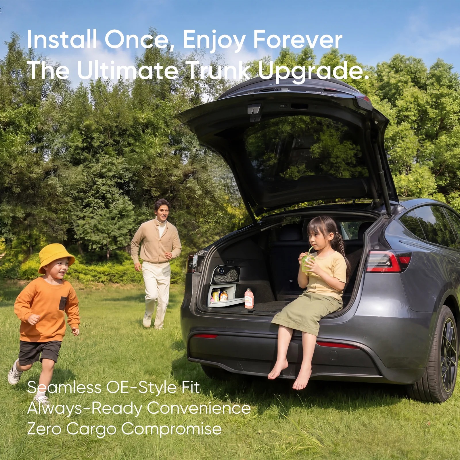 Hidden Fridge 16L for Tesla Model Y | TM-Y16