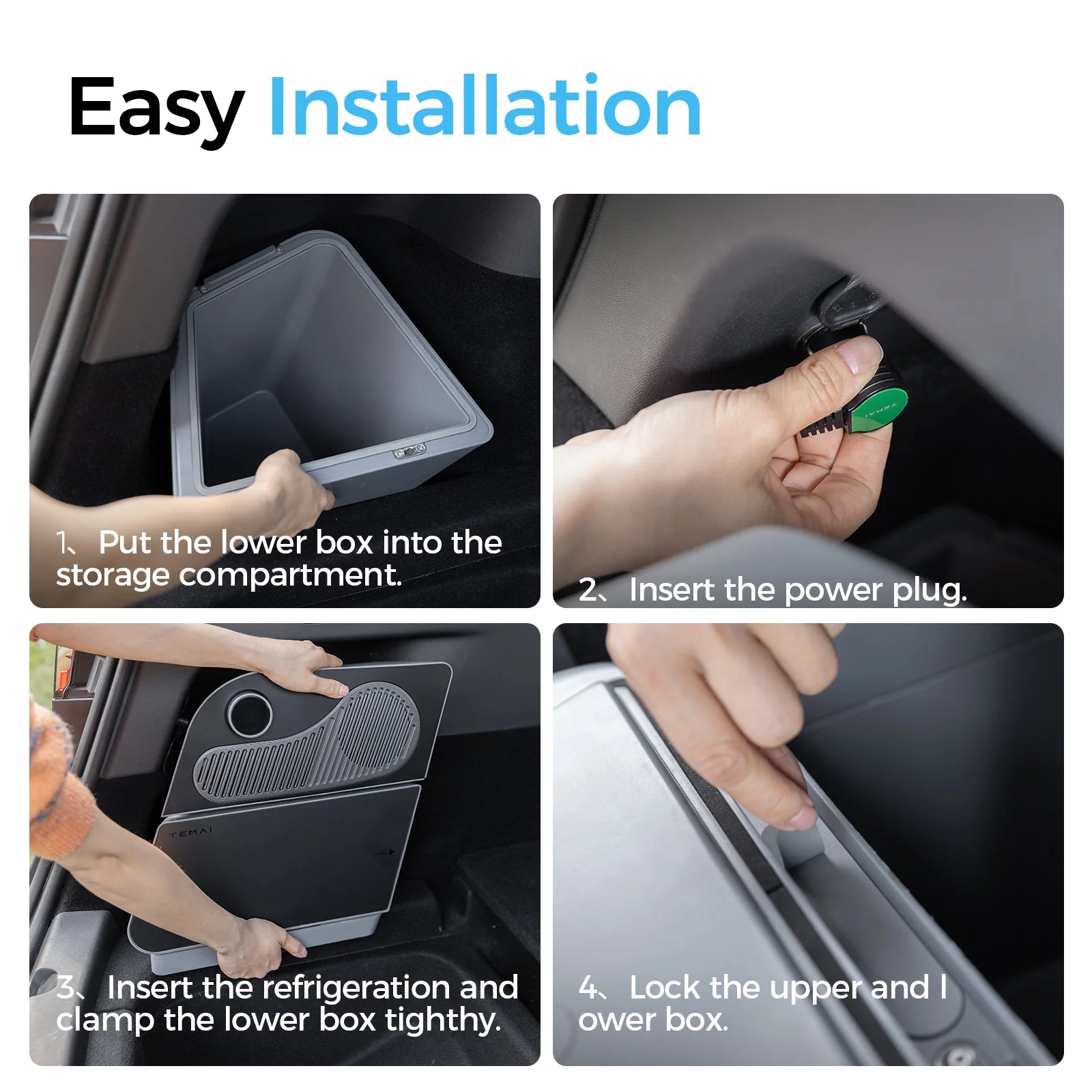 Hidden Fridge 16L for Tesla Model Y | TM-Y16