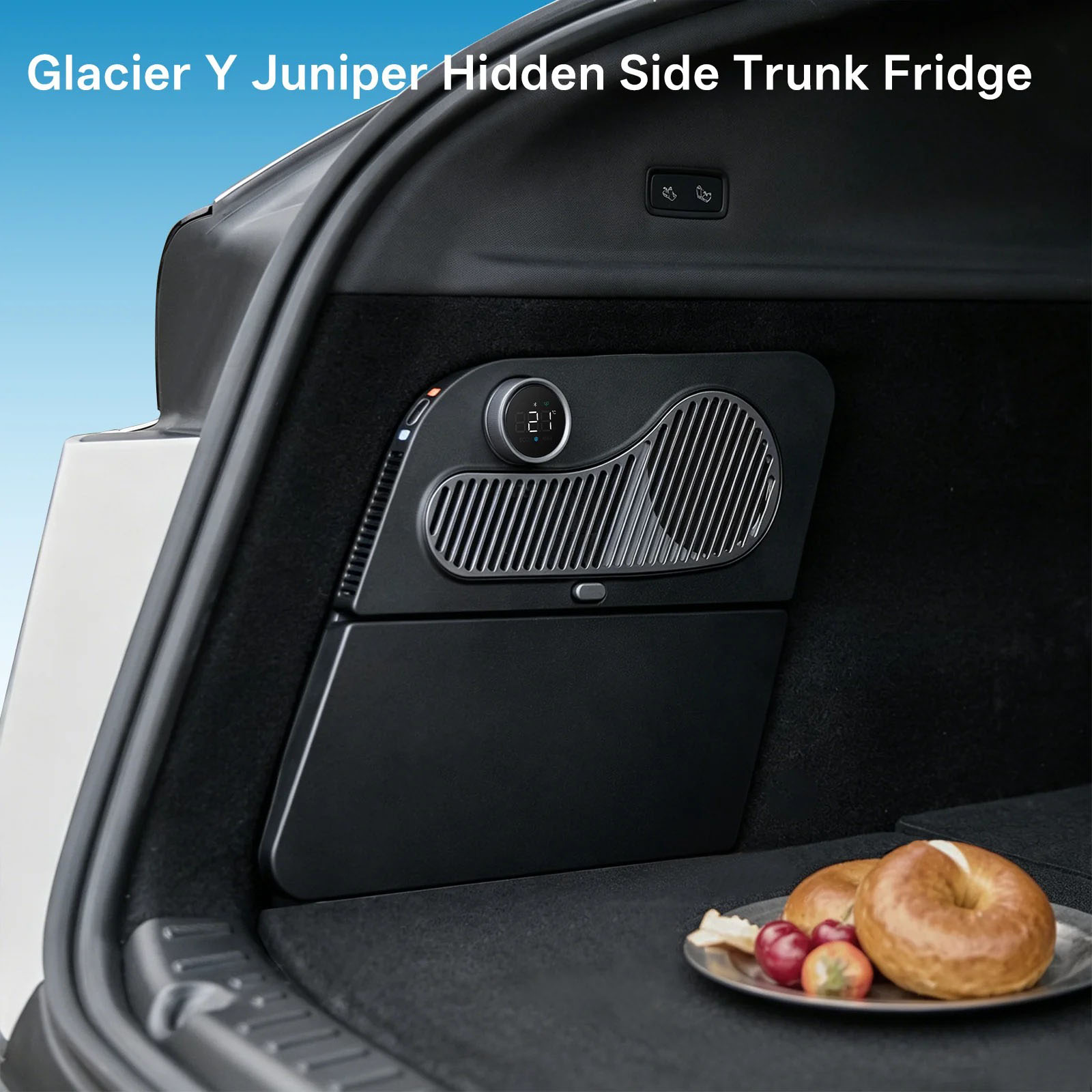 GLACIER Y Rear Trunk Side-Well Fridge for 2025+ Model Y