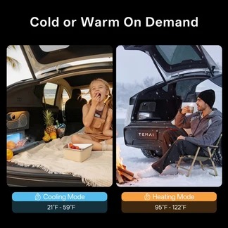 GLACIER Y Rear Trunk Side-Well Fridge for 2025+ Model Y