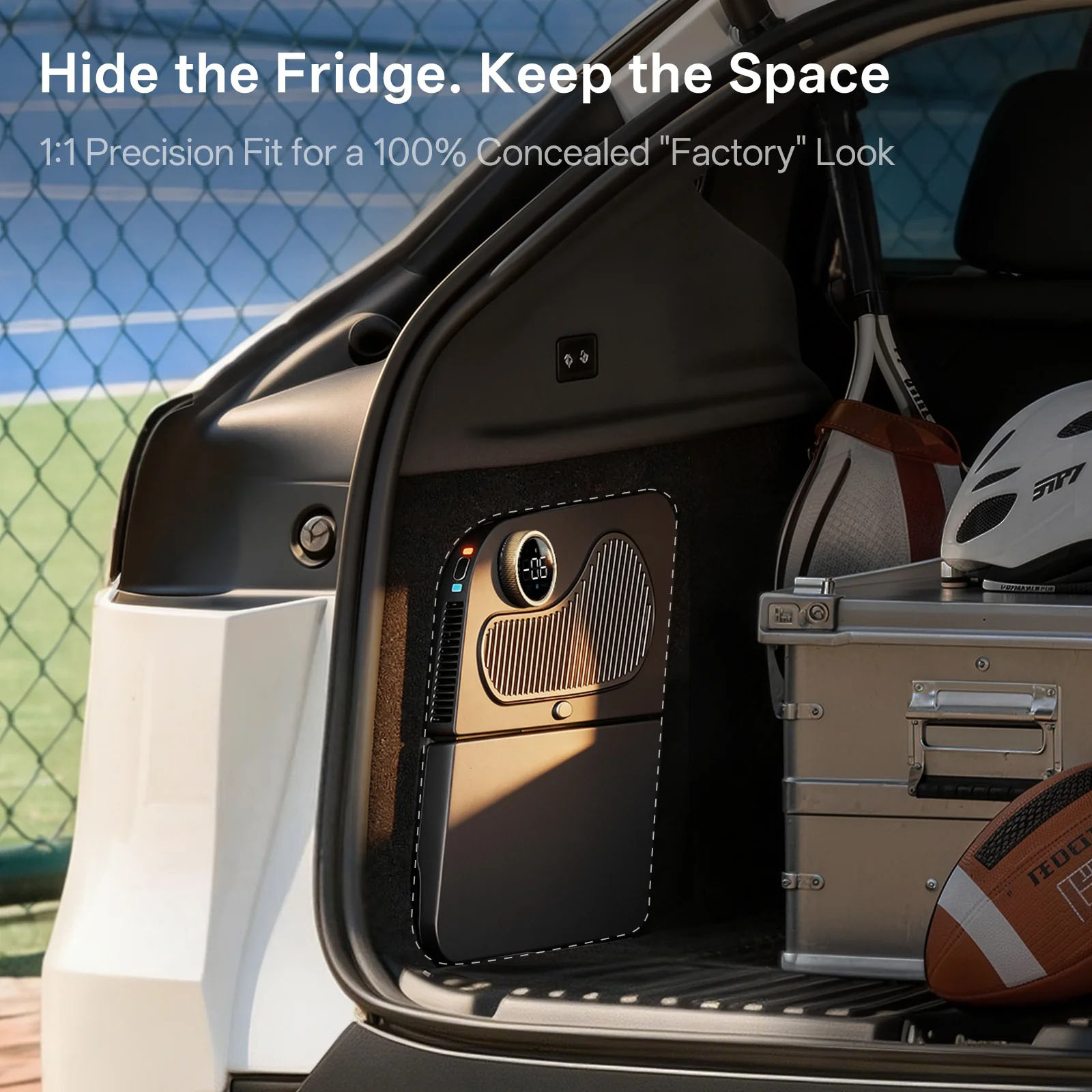 GLACIER Y Rear Trunk Side-Well Fridge for 2025+ Model Y