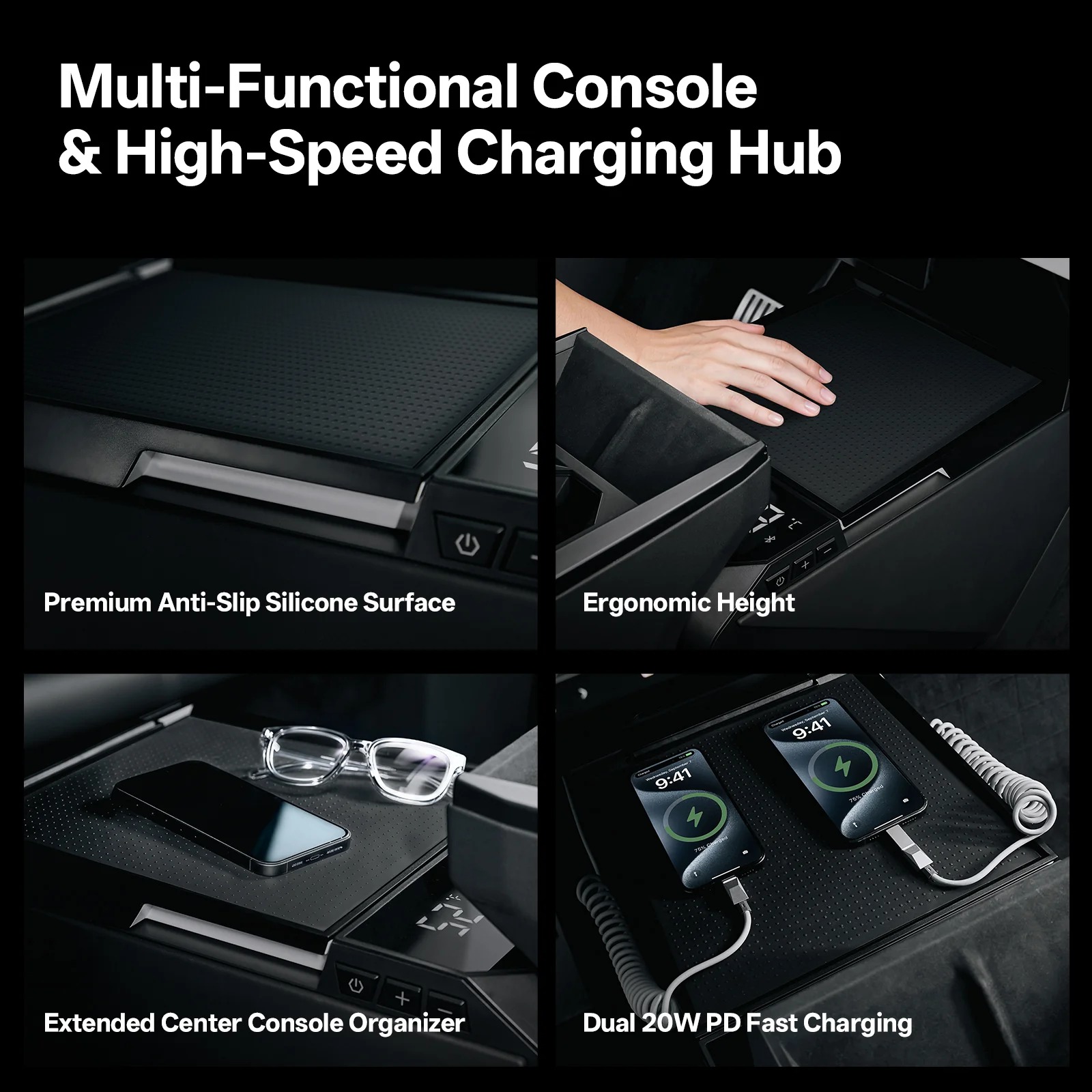 Tesla Cybertruck Fridge | 18L Center Console Cooler – TEMAI