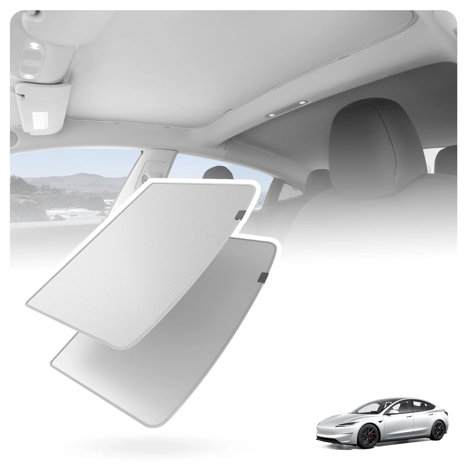 Sunshade Roof for Tesla Model 3 Highland/Y Juniper