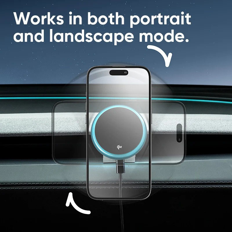 Wireless Charging Phone Holder for Tesla Model Y Juniper