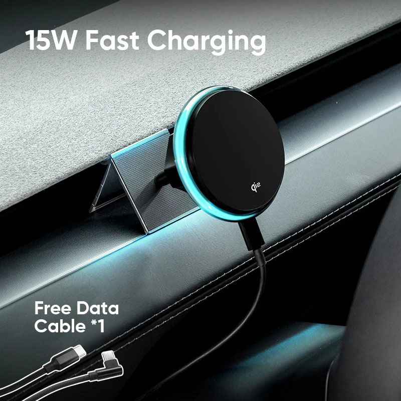 Wireless Charging Phone Holder for Tesla Model Y Juniper