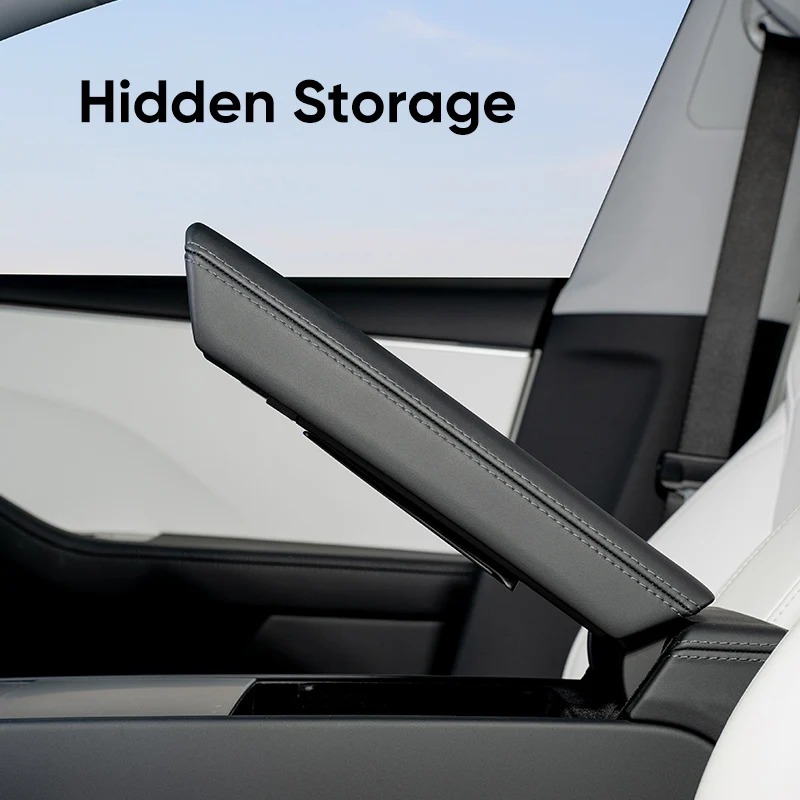 Hidden Console Storage Box for Tesla Model 3 & Model Y