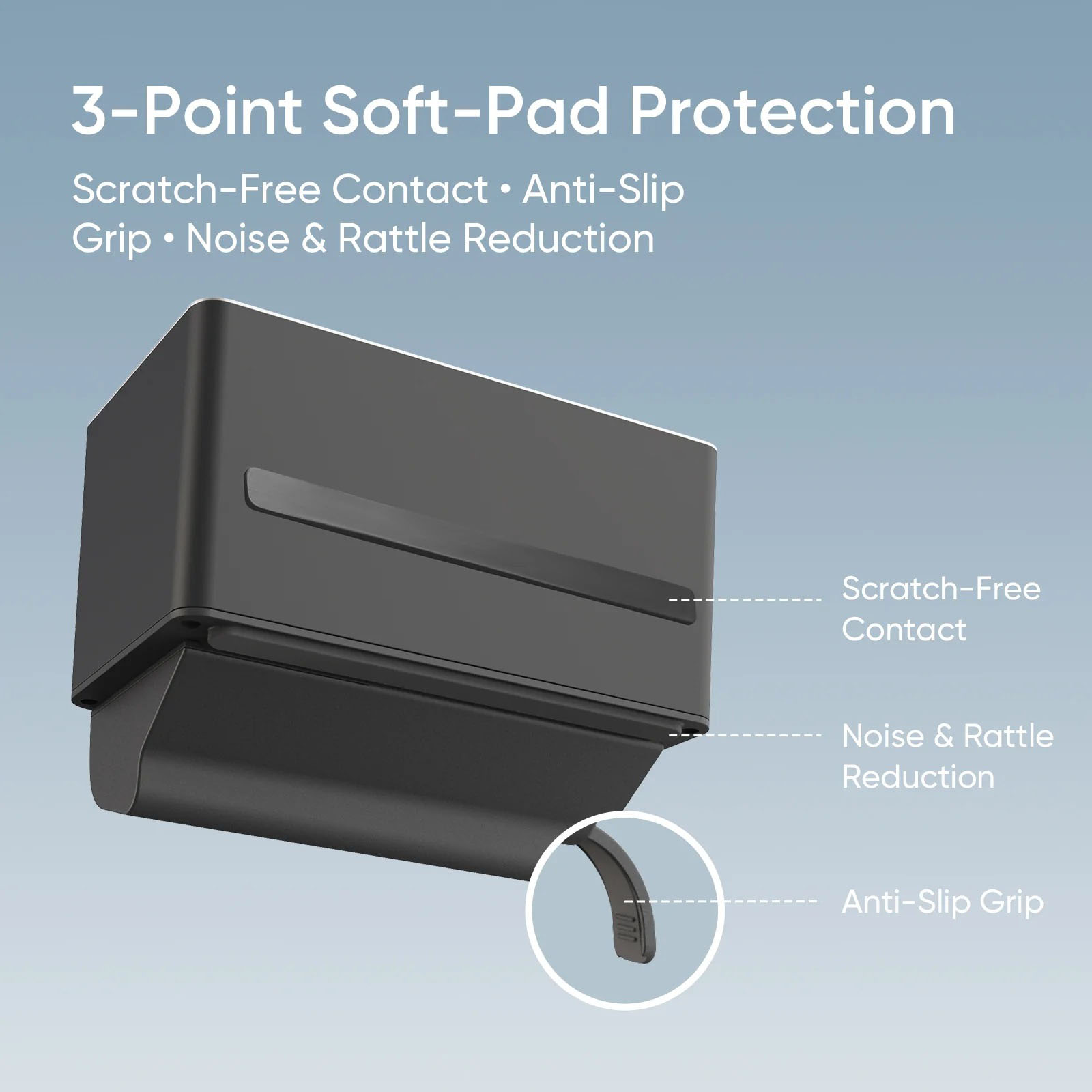 Invisible 2-in-1 Behind-Screen Organizer for 2025 Tesla Model Y Refresh (Juniper)