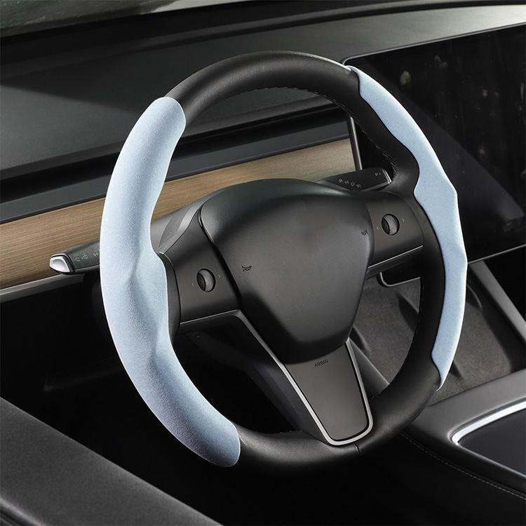 TaddonSteering Wheel Cover for Tesla Model 3/Y Highland