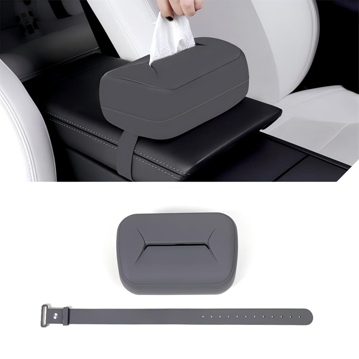 TaddonTissue Box for Tesla Cybertruck