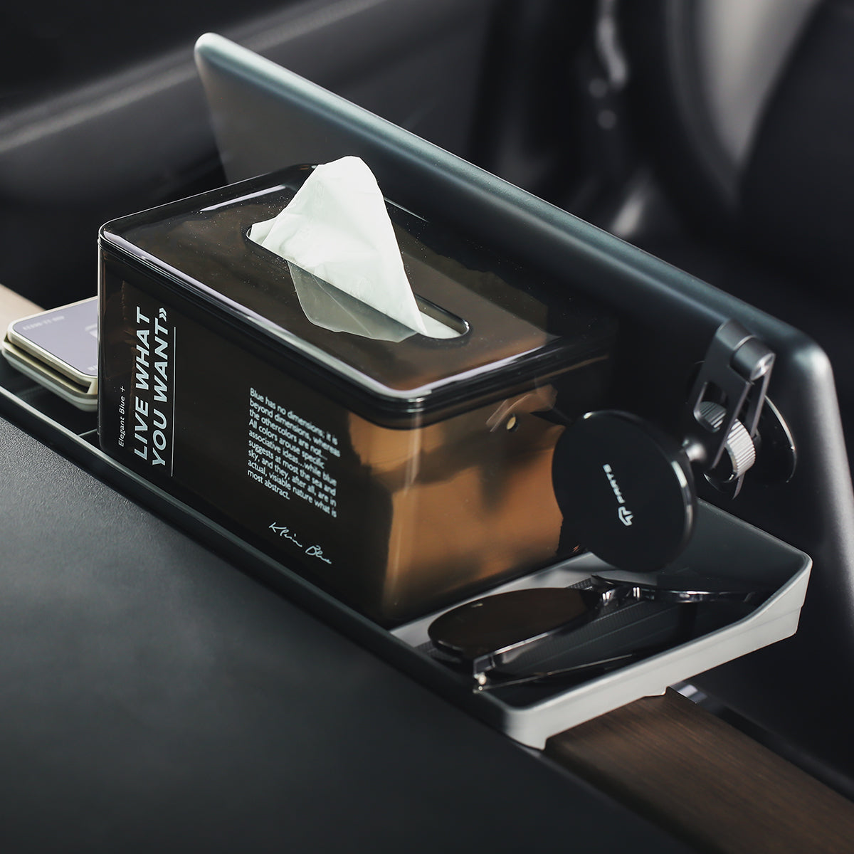 TaddonDashboard Storage Hidden Tray for Model 3 & Model Y