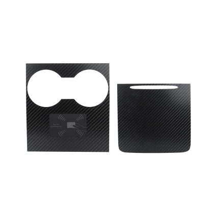TaddonReal Carbon Fiber Console Cover for Model 3/Y