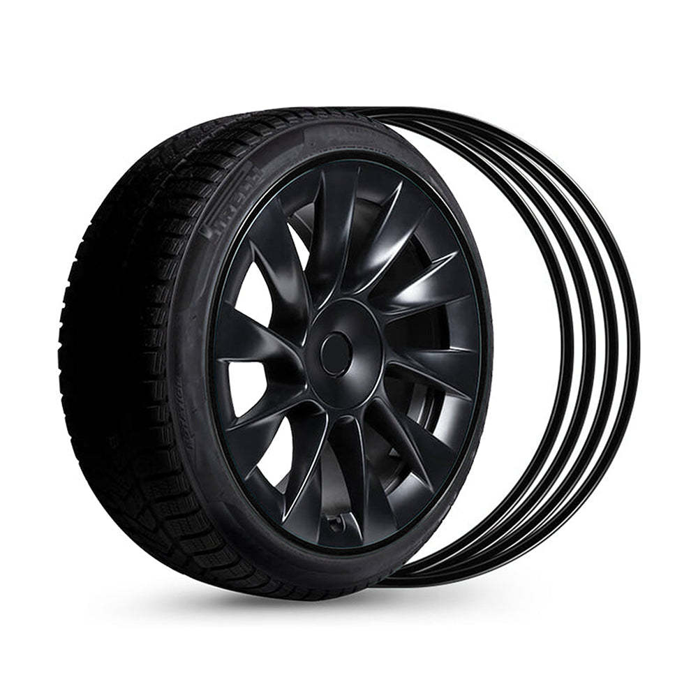 TaddonAluminum Alloy Wheel Rim Protector for Tesla Model 3/Y/S/X