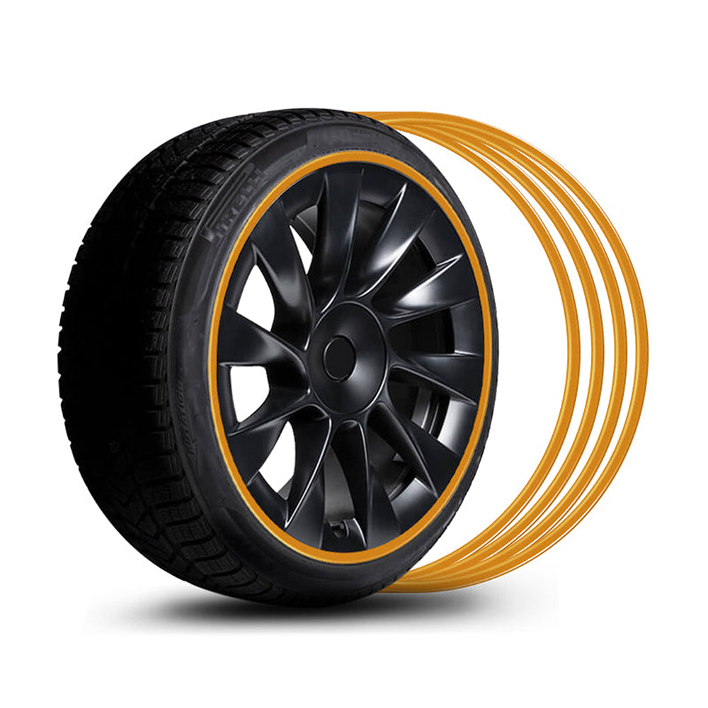 TaddonAluminum Alloy Wheel Rim Protector for Tesla Model 3/Y/S/X
