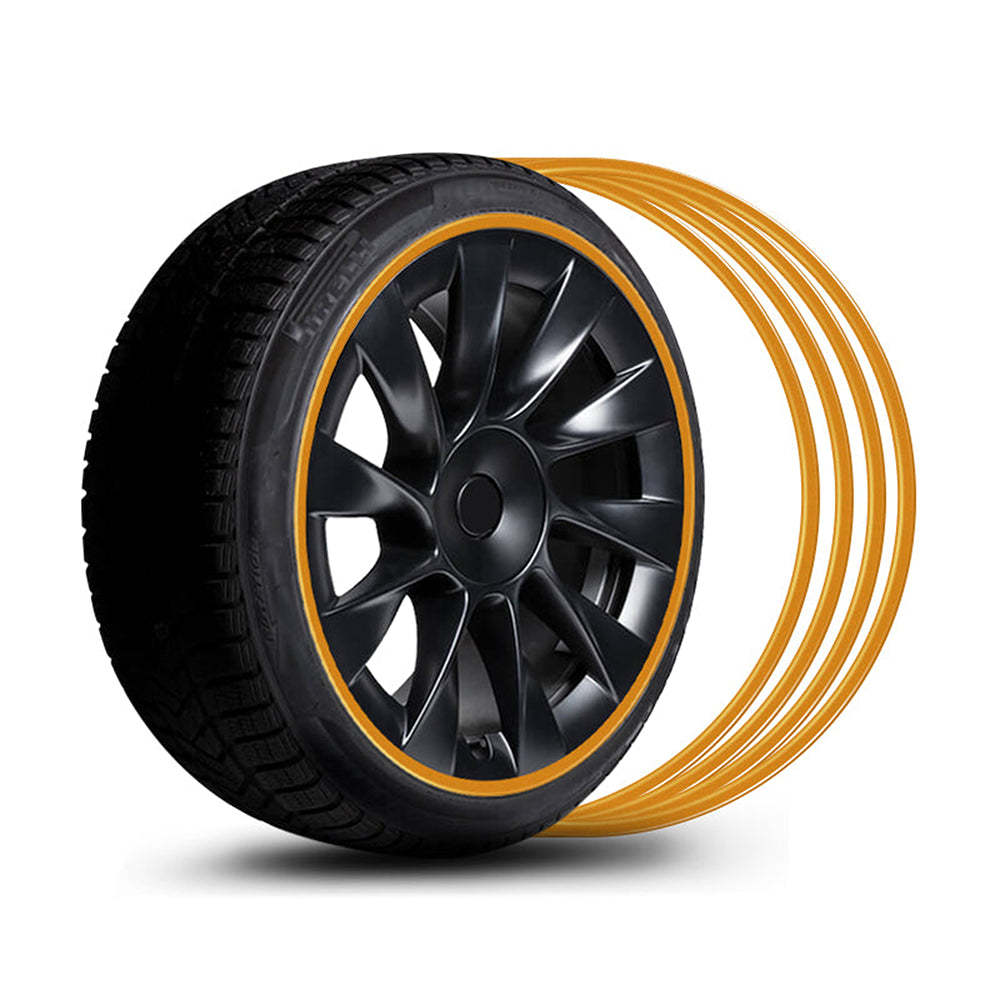 TaddonAluminum Alloy Wheel Rim Protector for Tesla Model 3/Y/S/X