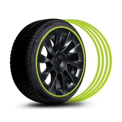 TaddonAluminum Alloy Wheel Rim Protector for Tesla Model 3/Y/S/X