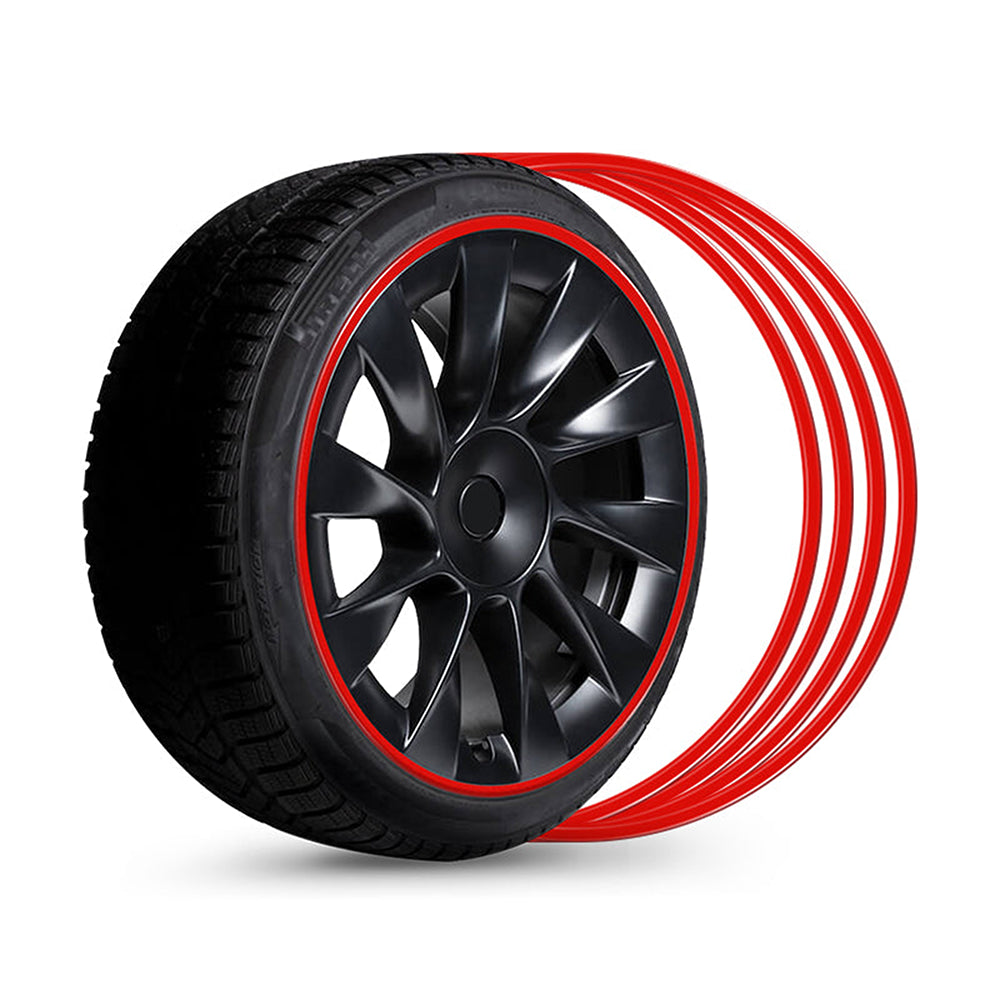 TaddonAluminum Alloy Wheel Rim Protector for Tesla Model 3/Y/S/X