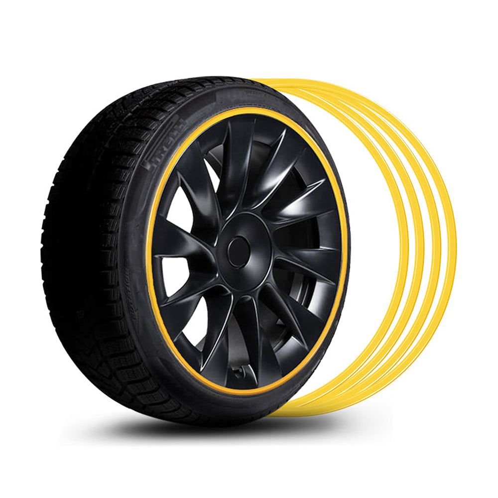 TaddonAluminum Alloy Wheel Rim Protector for Tesla Model 3/Y/S/X