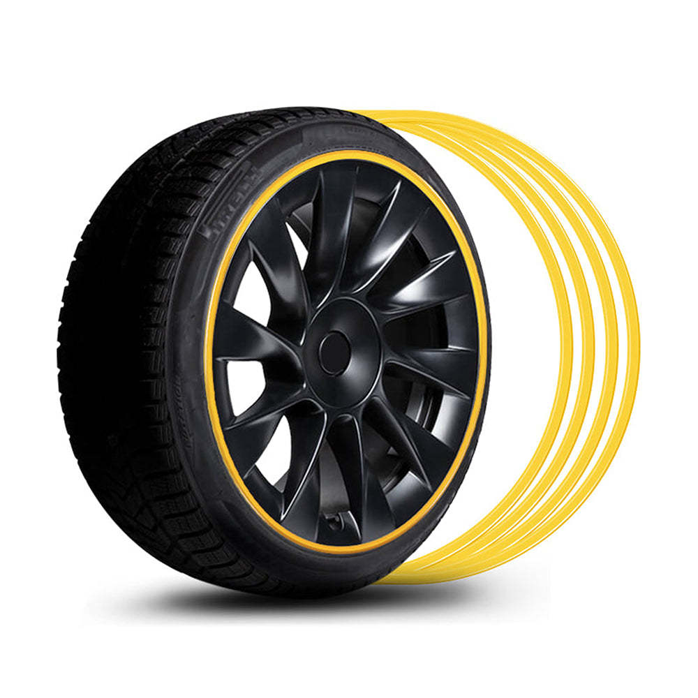 TaddonAluminum Alloy Wheel Rim Protector for Tesla Model 3/Y/S/X