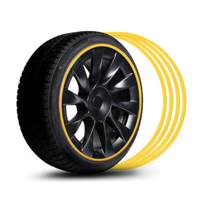 TaddonAluminum Alloy Wheel Rim Protector for Tesla Model 3/Y/S/X