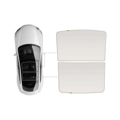 TaddonGlass Roof Sunshade for Tesla Model 3 & Model Y