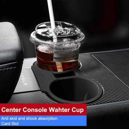 TaddonCenter Console Cup Holder for Tesla Model 3/Y
