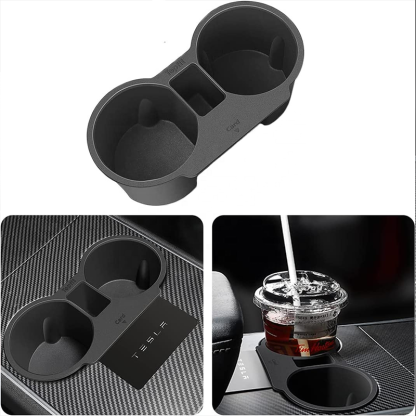 TaddonCenter Console Cup Holder for Tesla Model 3/Y