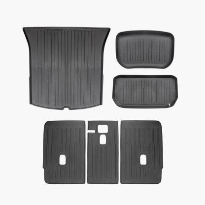 TaddonAll-Weather Cargo Liners Set with Seats Back Protector Mats for Model Y