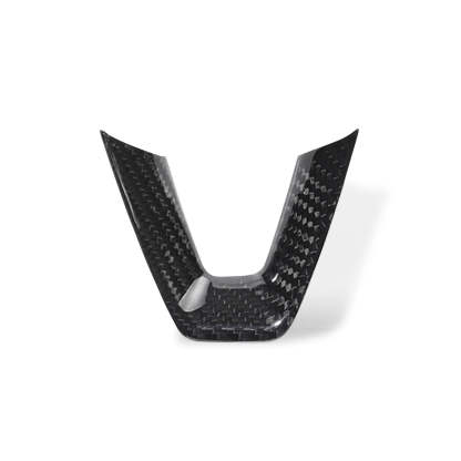 TaddonReal Carbon Fiber Steering Wheel Cover for Model 3 Highland