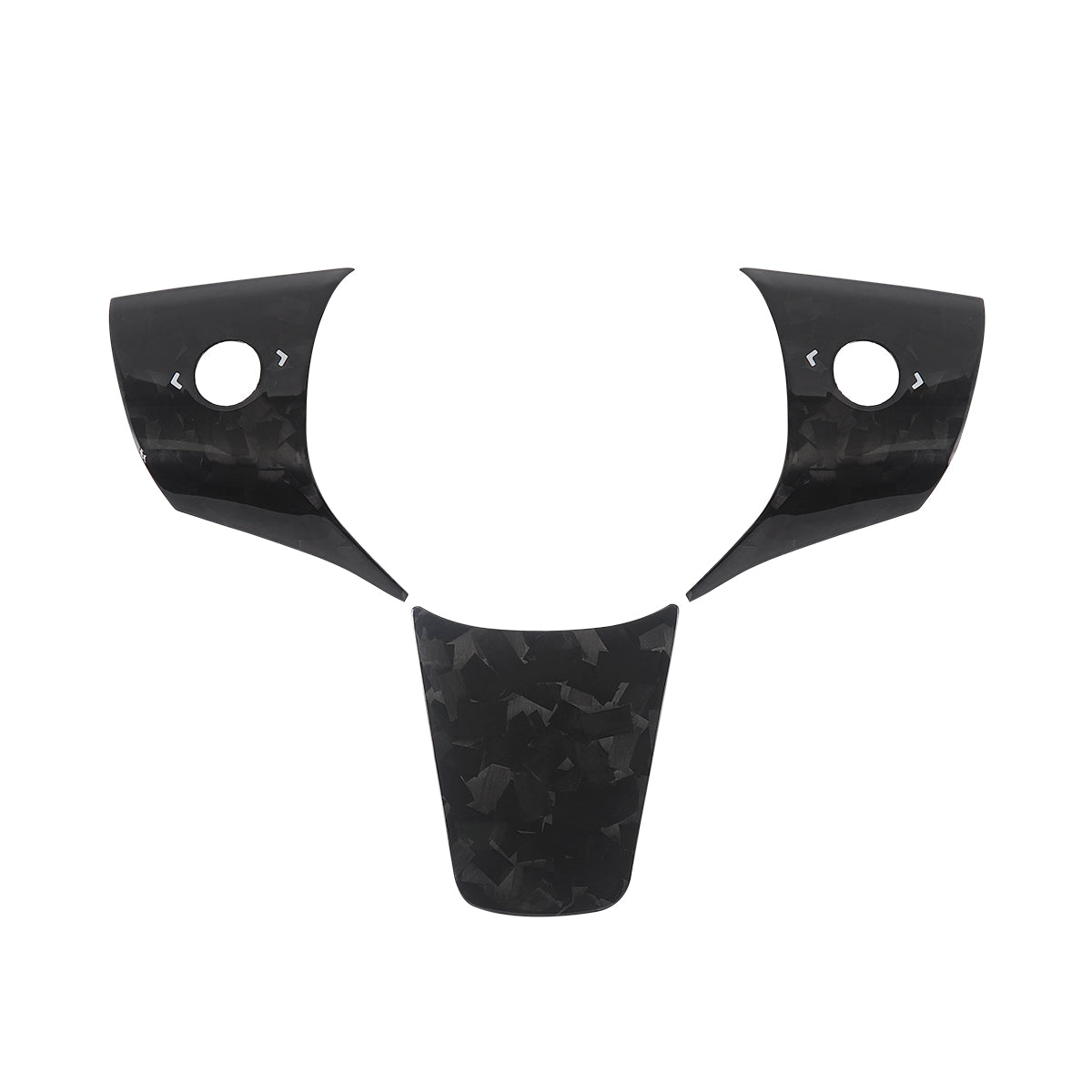 TaddonReal Carbon Fiber Steering Wheel Cover for Model 3/Y
