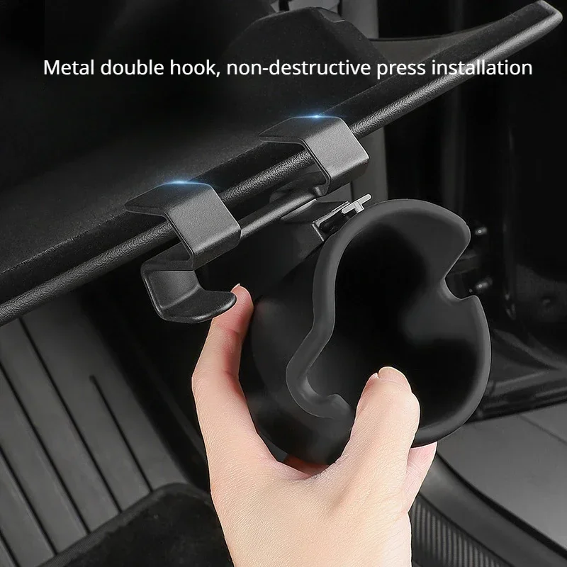 TaddonGlove Box Cup Holder with Hook for Tesla Model Y