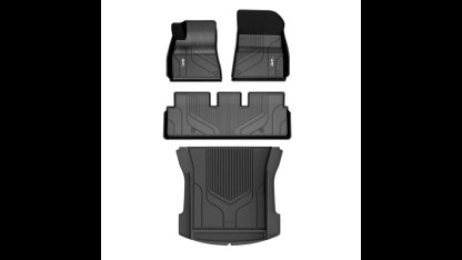 Custom Floor Mats / Trunk Mats TPE Material & All-Weather Protection for Tesla Model 3 2021-2023