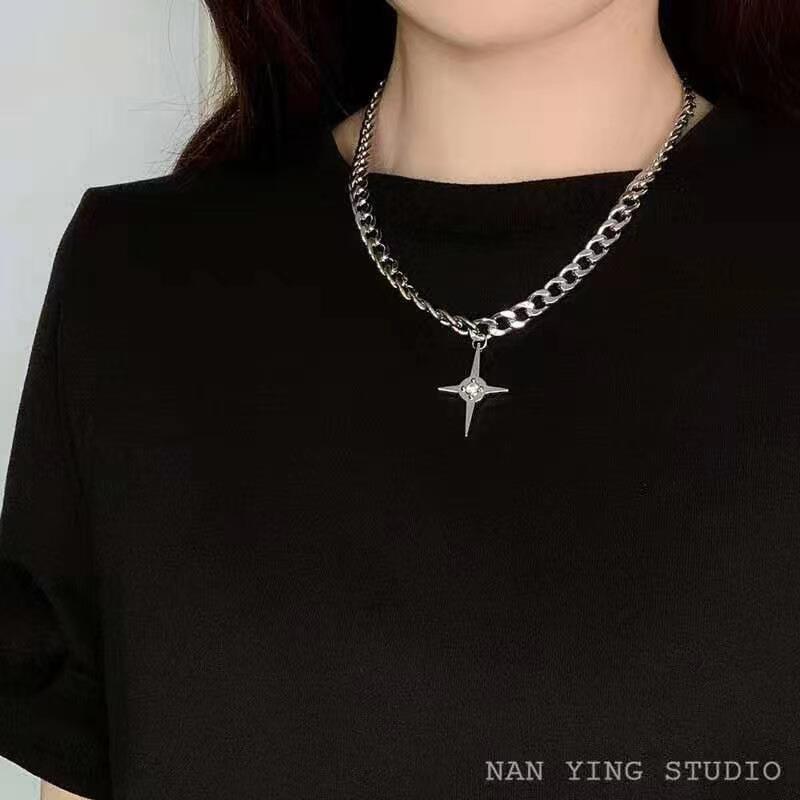 Hipster Cool Hip Hop Cross Necklace