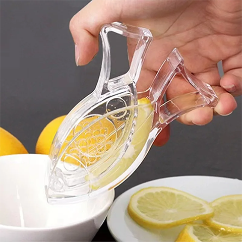 Portable Transparent Manual Fruit & Vegetable Juicer Acrylic lemon lime squeezer Citrus Press Utensils Fruit & Vegetable Tools