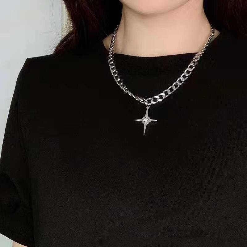 Hipster Cool Hip Hop Cross Necklace