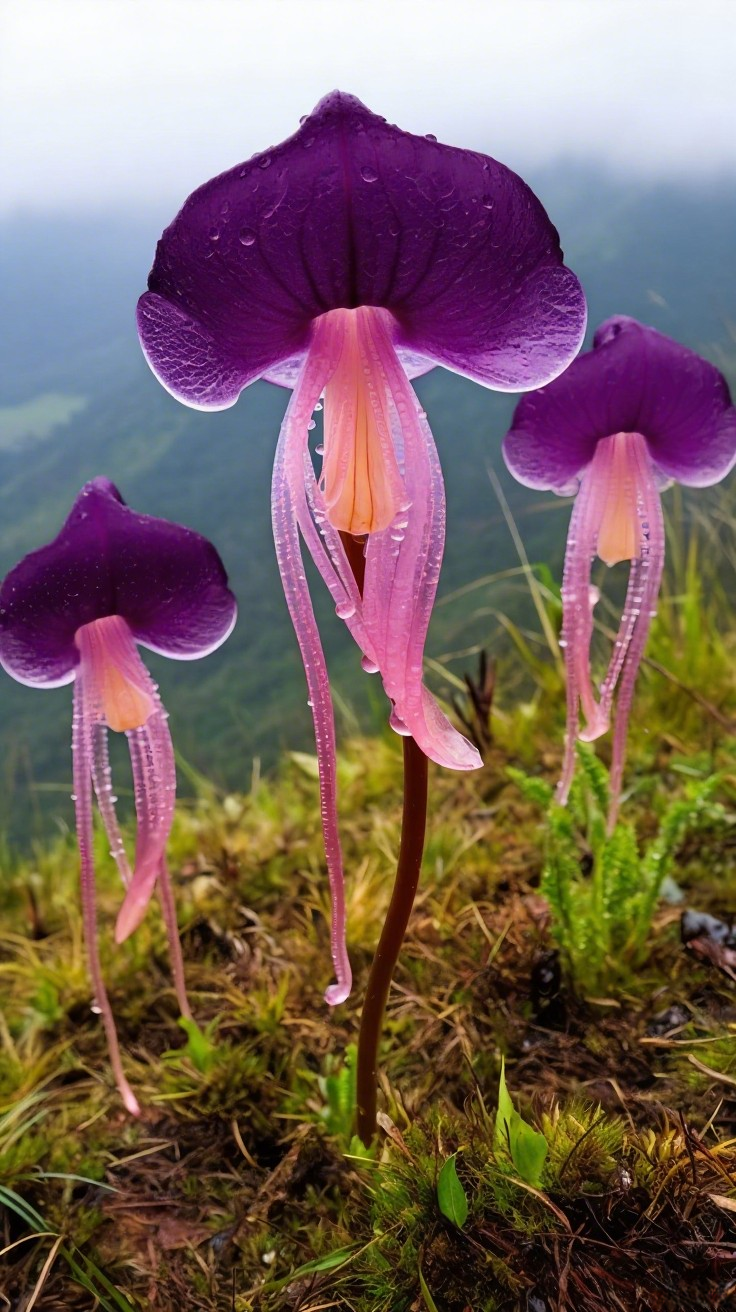 Bulbes d'orchidées méduses