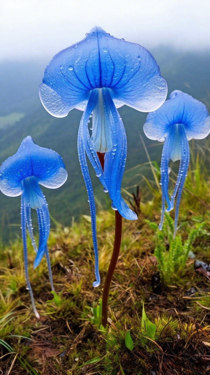 Bulbes d'orchidées méduses