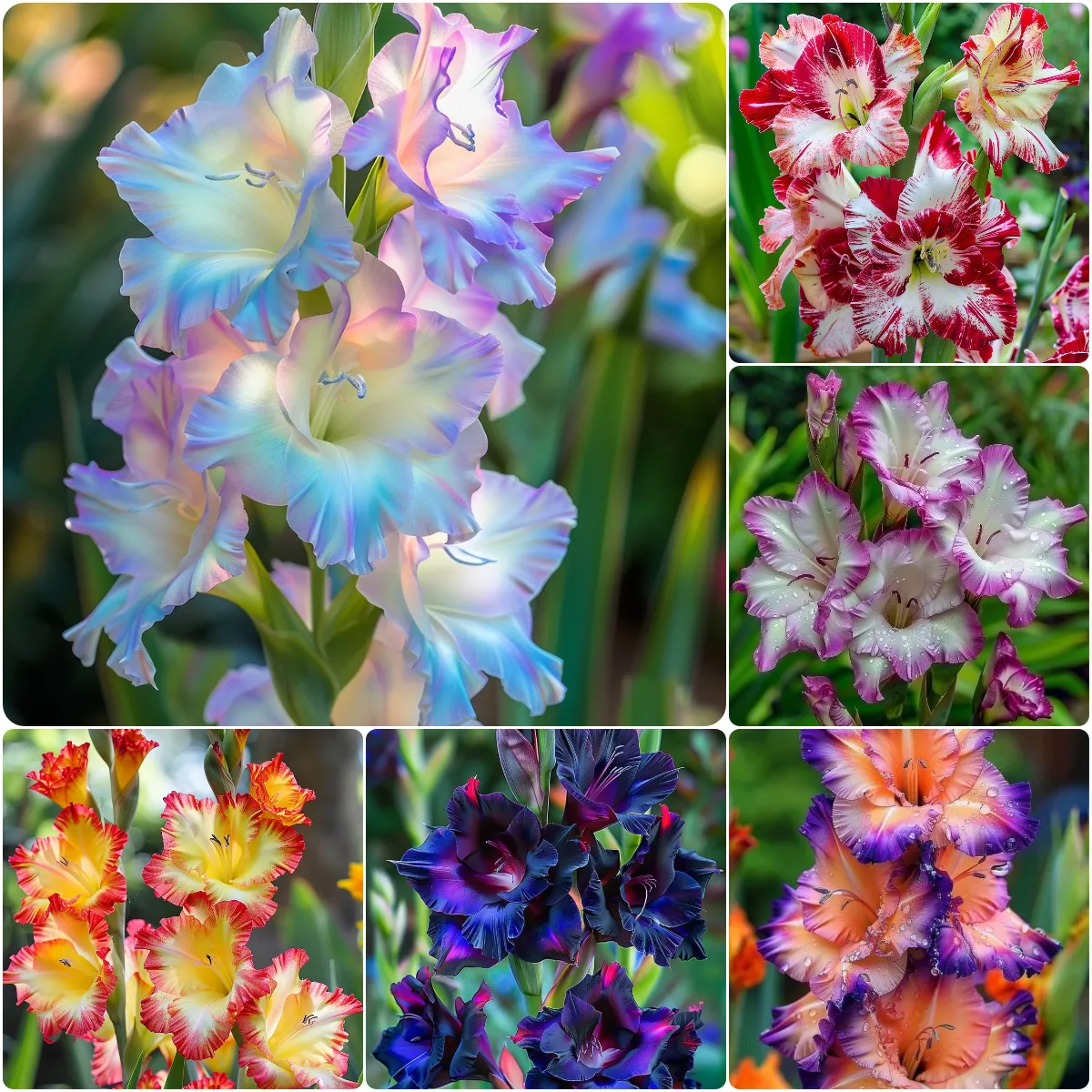 Rainbow Gladiolus Corms🌺