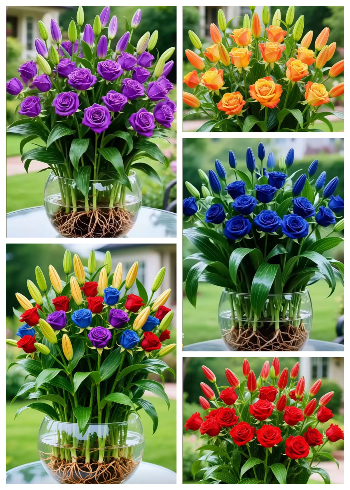 🌷 Bulbes de Lys-Rose Magique