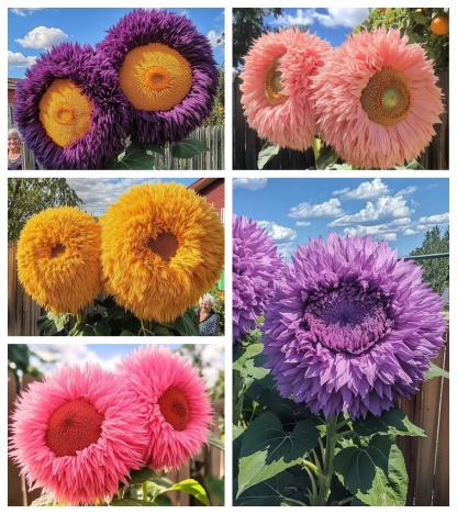 🌻 Adorable ours en peluche géant tournesol 🔆