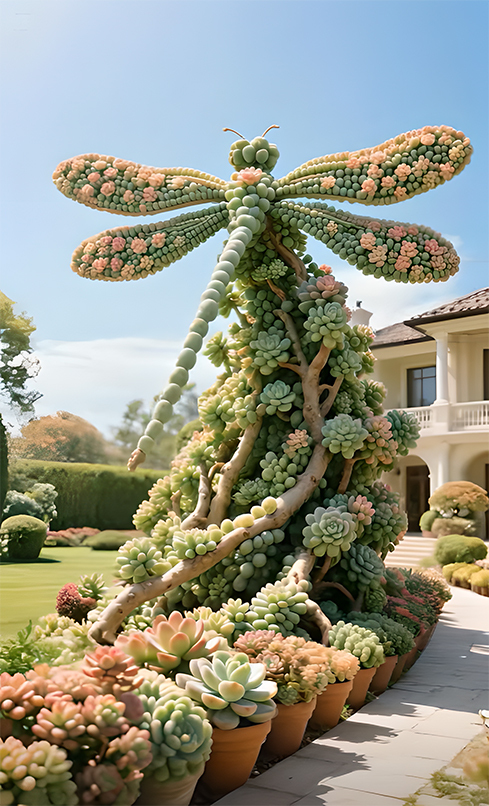 🌵Arbres succulents ——la révolution des plantes urbaines