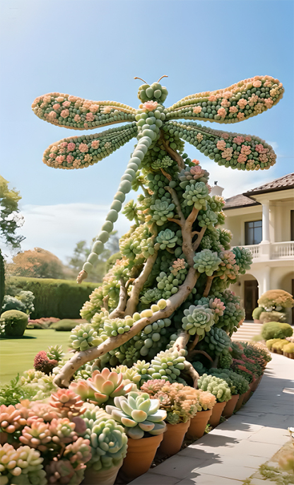 🌵Arbres succulents ——la révolution des plantes urbaines