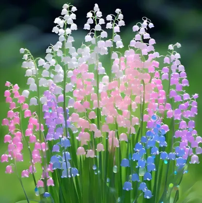 Graines de Muguet Cristal Coloré - La Magie du Jardin Enchanté