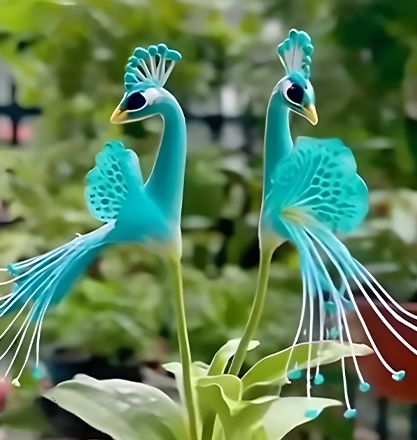 🦚 Bulbes de fleur de paon — Plantez l'espoir, voyez s'épanouir la plume !