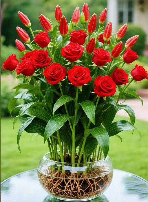 🌷 Bulbes de Lys-Rose Magique