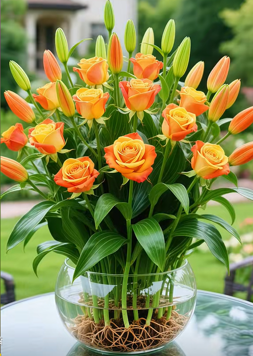 🌷 Bulbes de Lys-Rose Magique