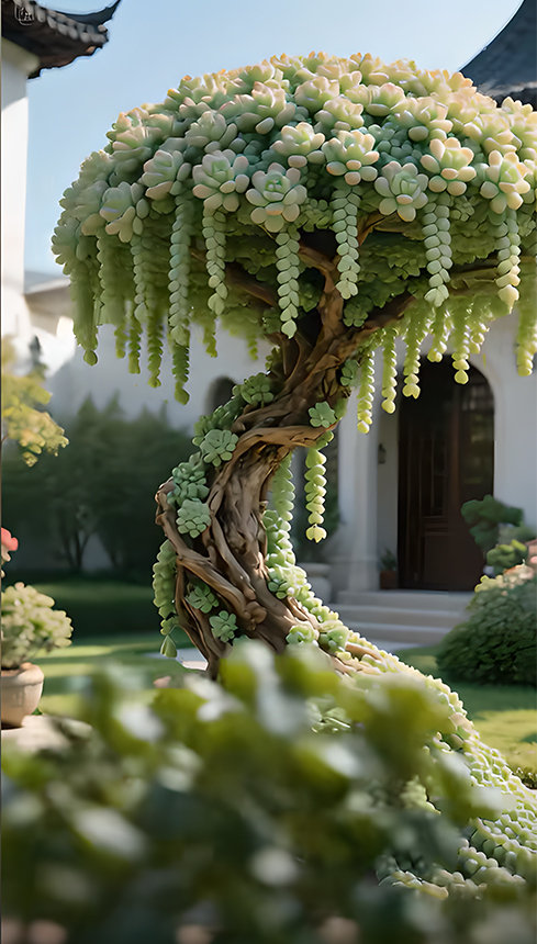 🌵Arbres succulents ——la révolution des plantes urbaines