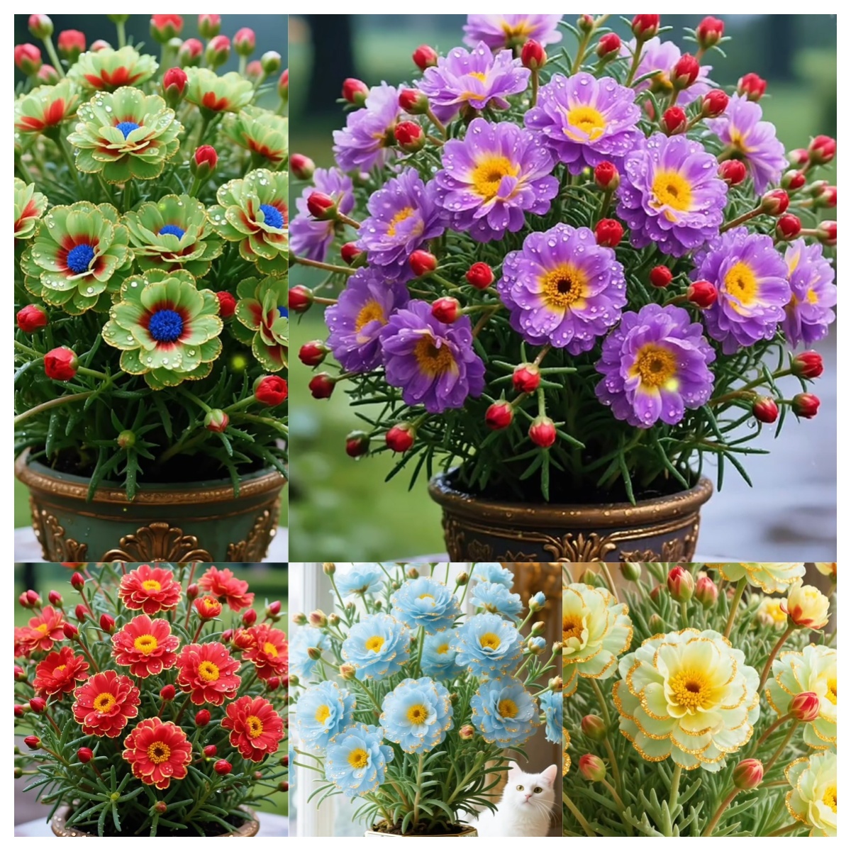 "Lumière Liquide : Cultivez des Soleils aux Pétales Ourlés d'Or - L'Ém